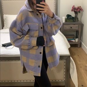 Flannel coat